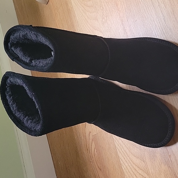 Black bearpaw boots size 6 - Picture 1 of 10
